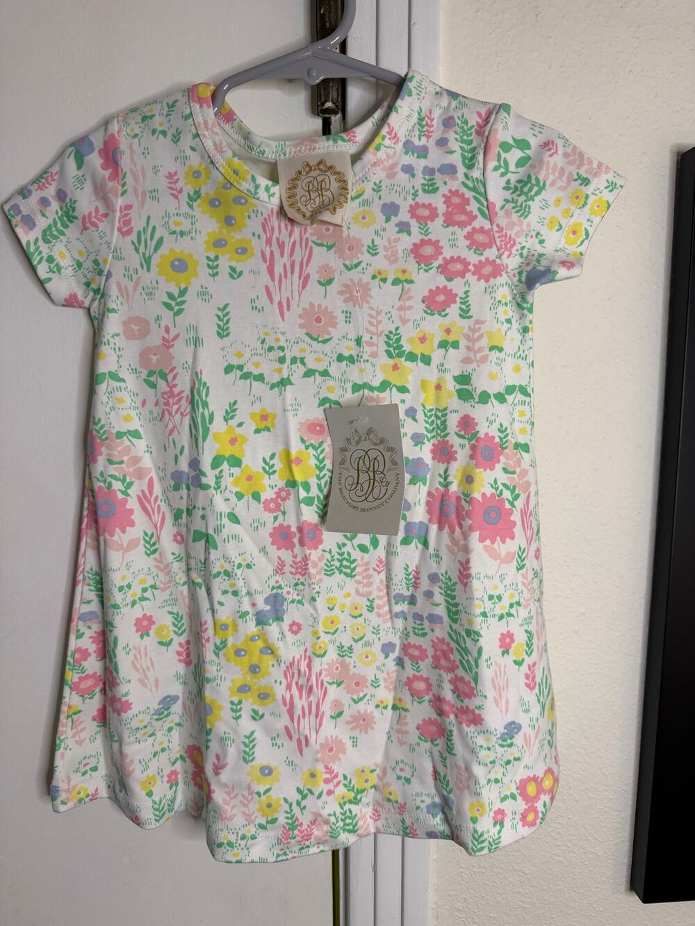 NWT The Beaufort Bonnet Company TBBC Polly play dress Winchester wildflower 2T